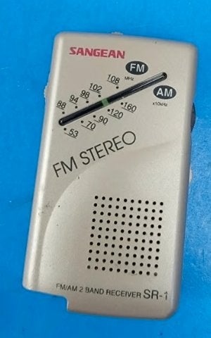 Sangean SR-1 pocket radio, Audio, Tv en Foto, Ophalen of Verzenden