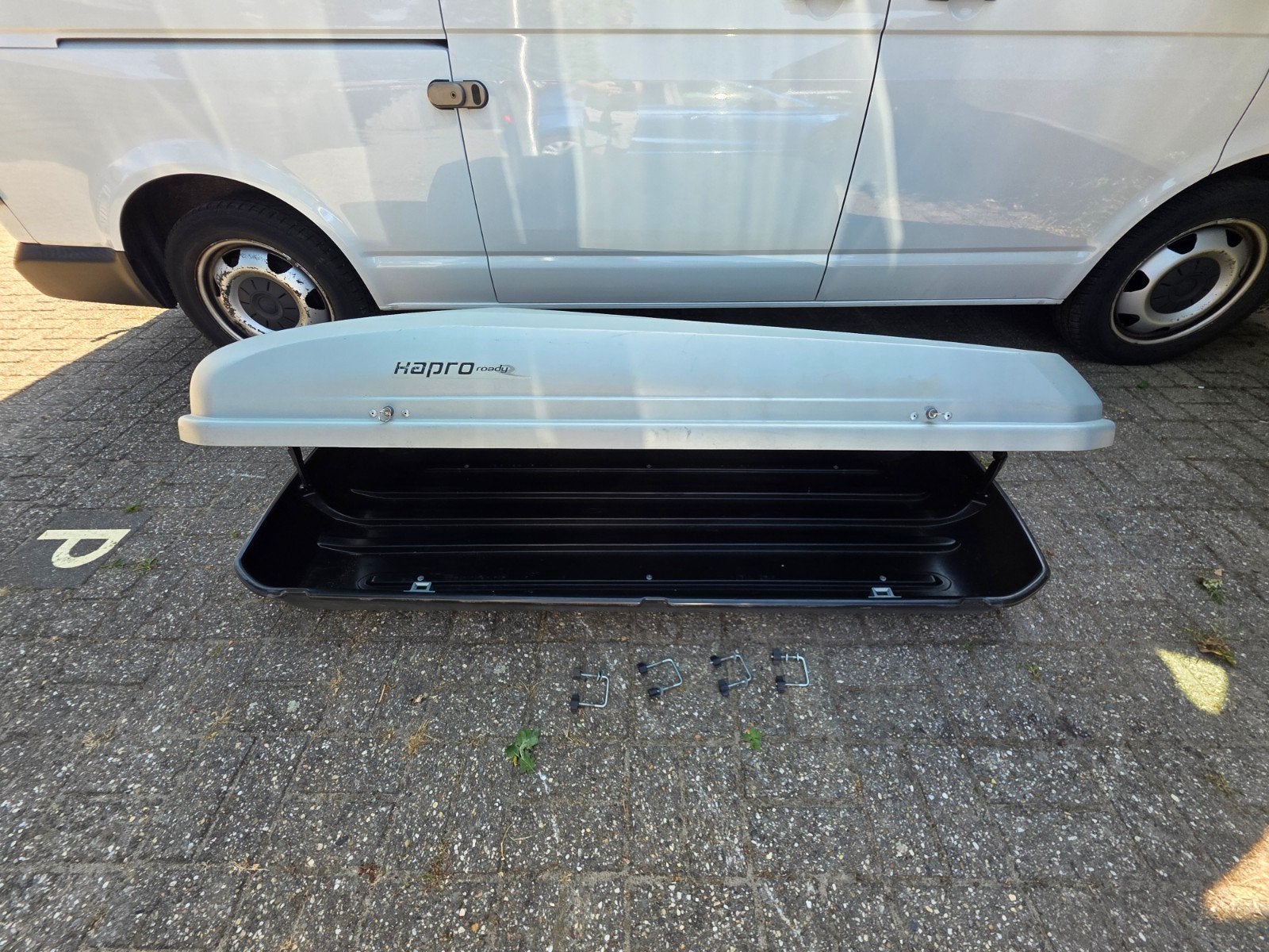 Hapro roady, 430 liter dakkoffer, Ophalen, Gebruikt