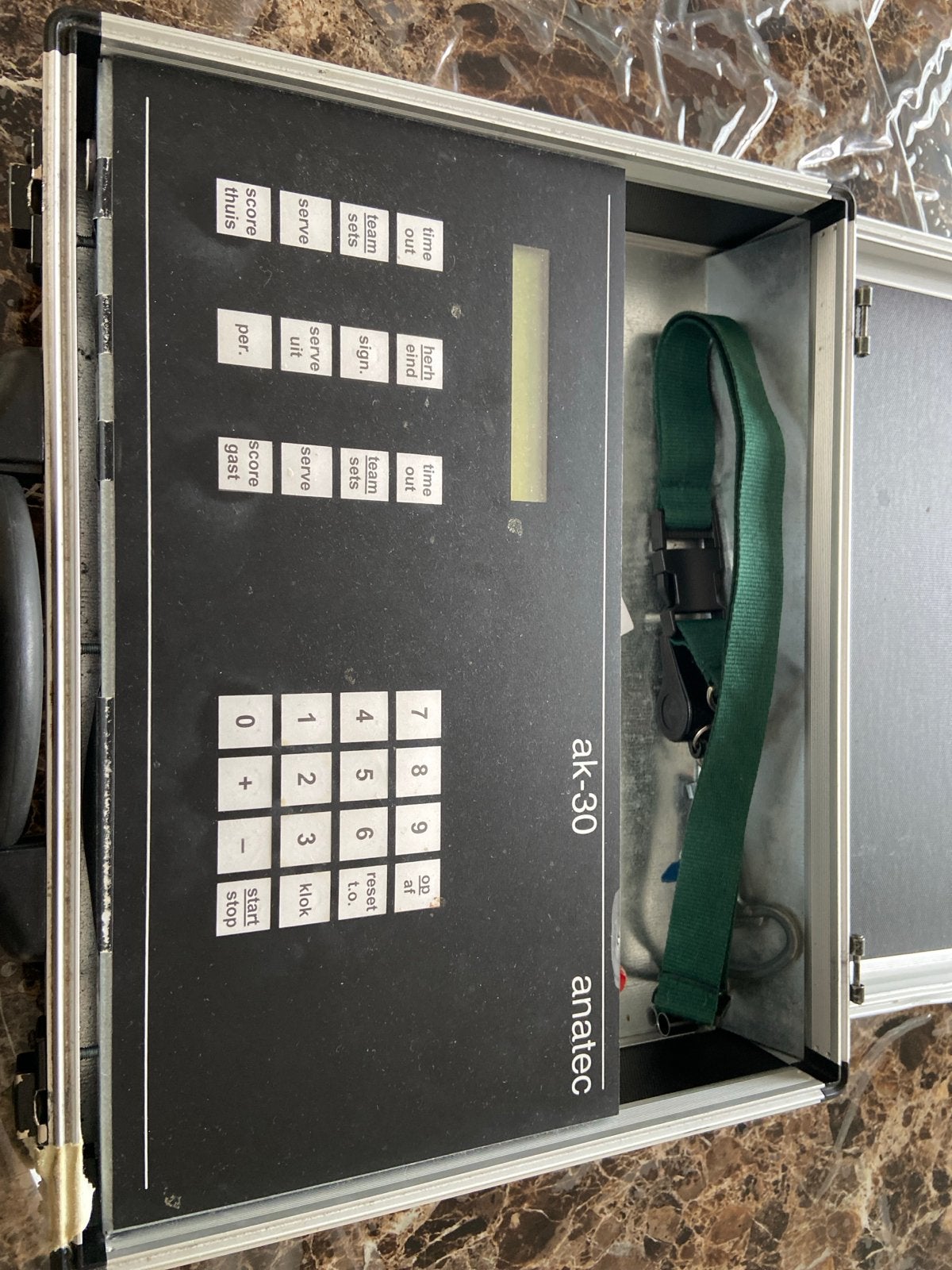Anatec AK-30 Basketbal Scorebord Bediening in Koffer, Ophalen, Gebruikt, Overige typen