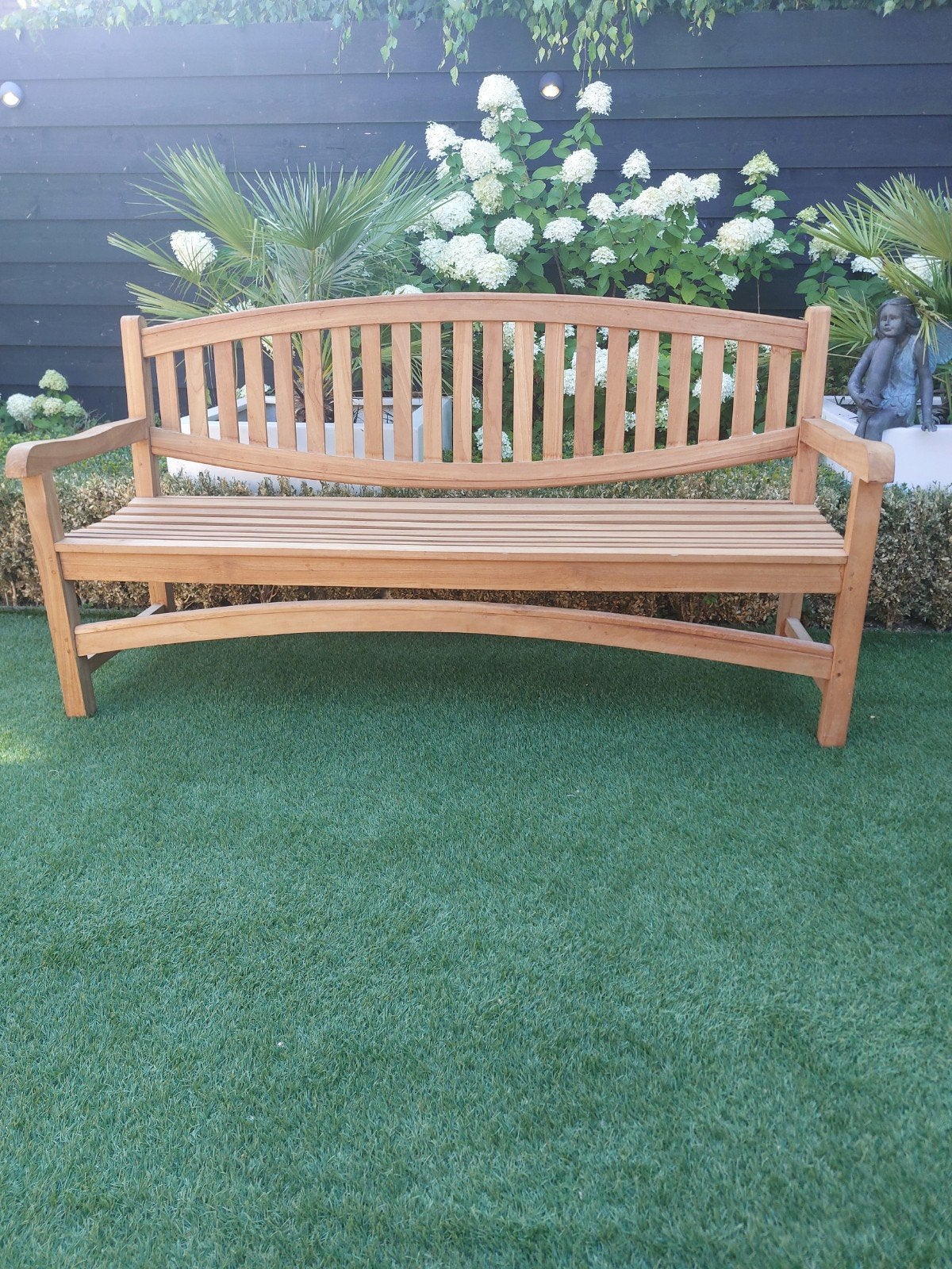 Tuinbank 180 cm teak, Ophalen, Nieuw, Teakhout