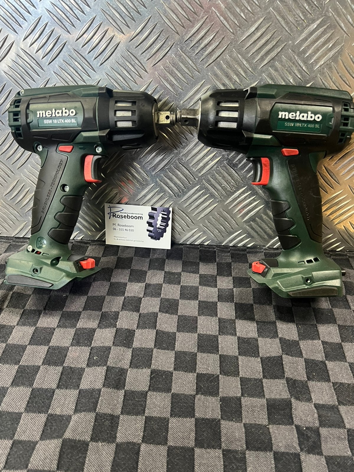 Metabo accu slagmoersleutel type SWW 18LTX400BL werkt prima, Www.metabo.com, Gebruikt, Overige typen, Ophalen of Verzenden