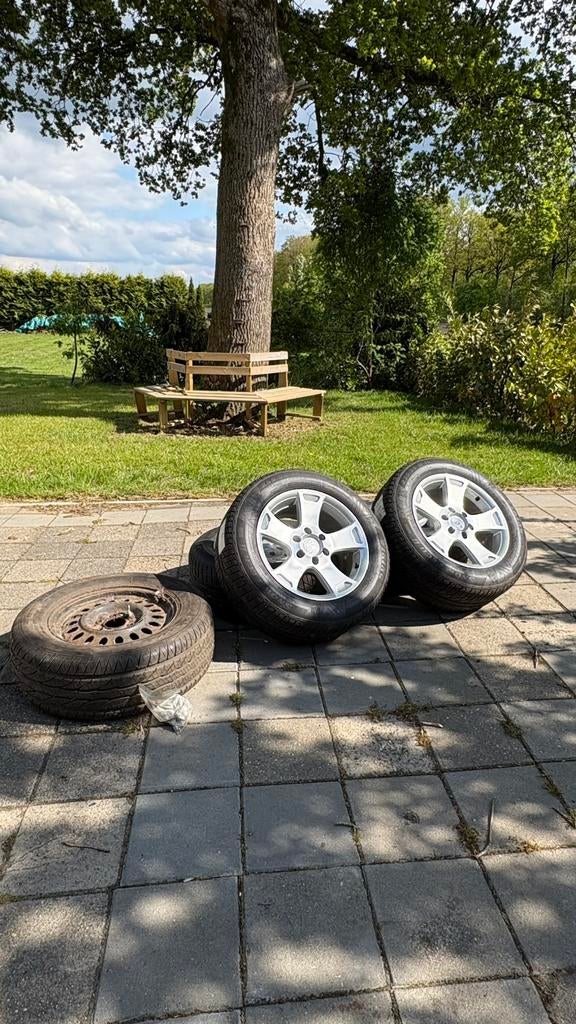 . 18 inch ATP velgen + winterbanden kumho + reserveband, Auto-onderdelen, Banden en Velgen, Ophalen, 18 inch, Gebruikt, Banden en Velgen