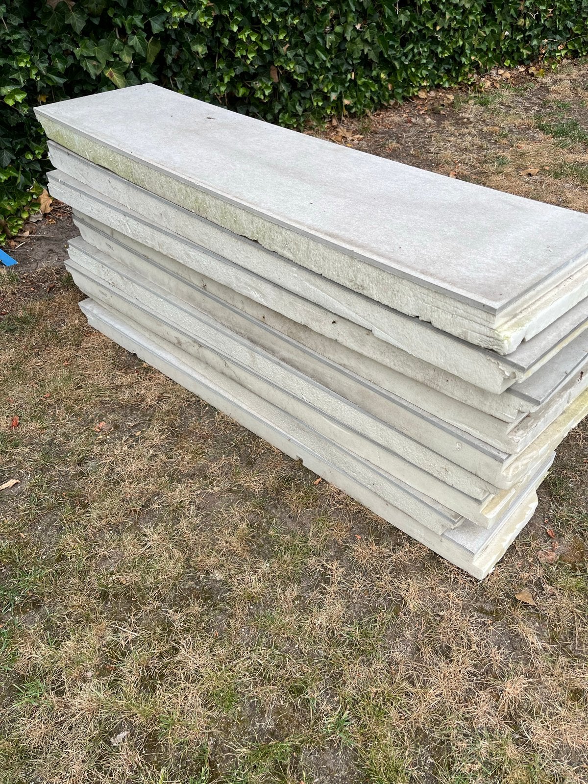Kantplanken isolatieplaten, Doe-het-zelf en Verbouw, Isolatie en Afdichting, Ophalen, Gebruikt, 5 tot 10 m², Hardschuim (Pir)