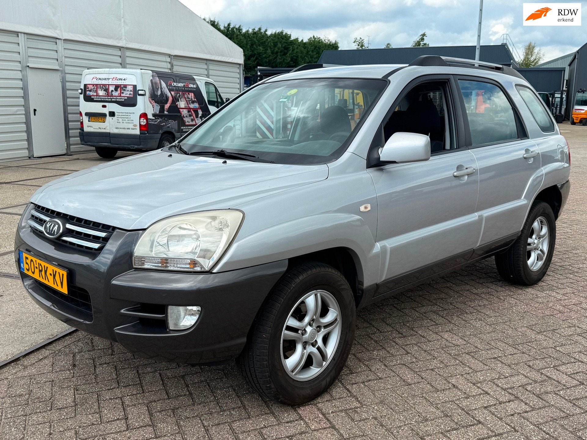 Kia Sportage 2.0 CVVT Comfort Airco/Cruise, Auto's, Kia, Bedrijf, Te koop, Sportage, ABS, Airbags, Airconditioning, Centrale vergrendeling