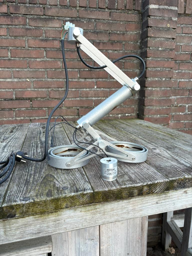 Modular nomad design 2- spot, Huis en Inrichting, Lampen | Plafondlampen, Ophalen, Gebruikt, Metaal, Industrieel