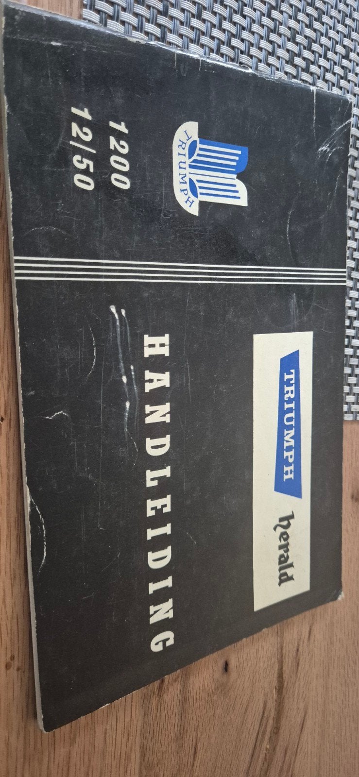 handleiding voor Triumph Herald 1200 12 50, Ophalen of Verzenden