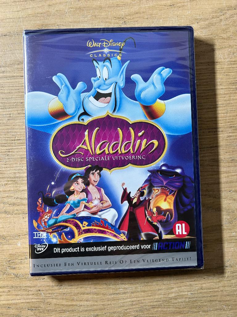 NIEUW | DVD Aladdin Deel 1, Alle leeftijden, Ophalen of Verzenden, Nieuw in verpakking, Europees