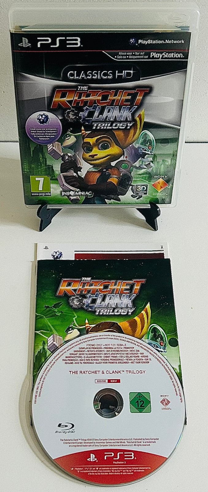 Ratchet and Clank Trilogy (Promo), Avontuur en Actie, 1 speler, Ophalen of Verzenden, Zo goed als nieuw