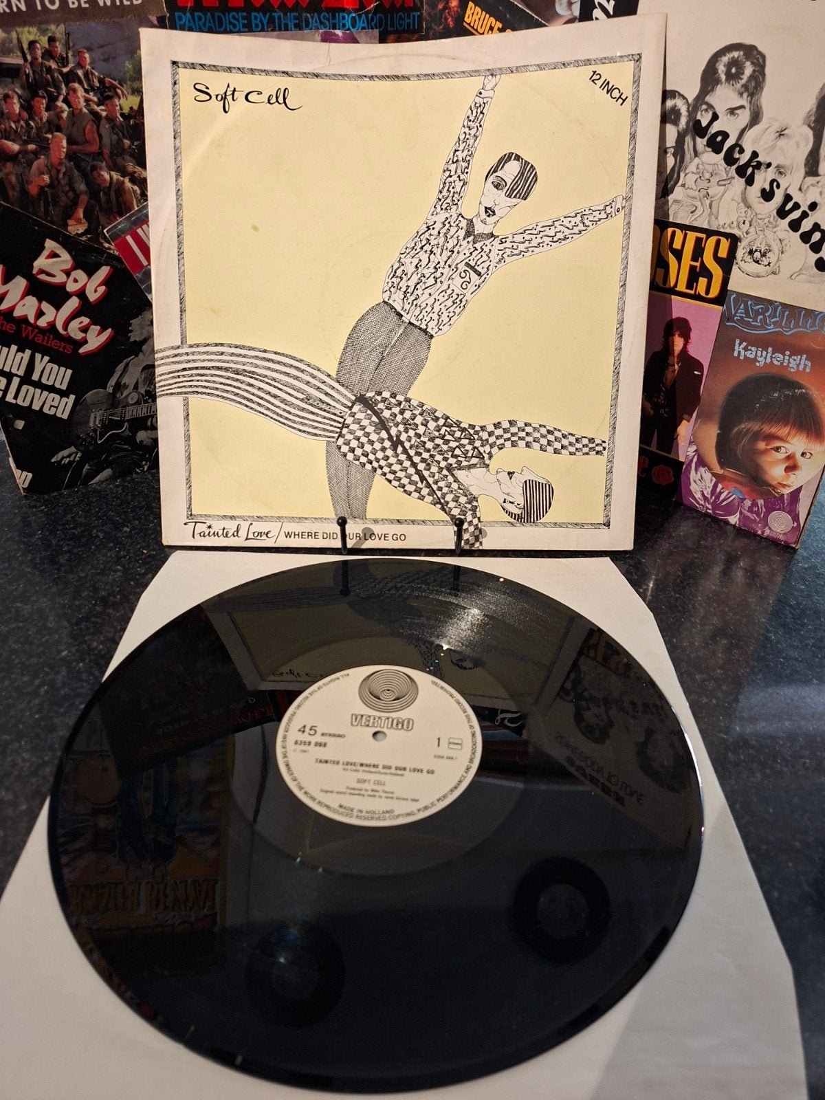 Soft Cell - Tainted Love /  (12 inch) 1981, Gebruikt, Ophalen of Verzenden, Fotohoes, 12 inch