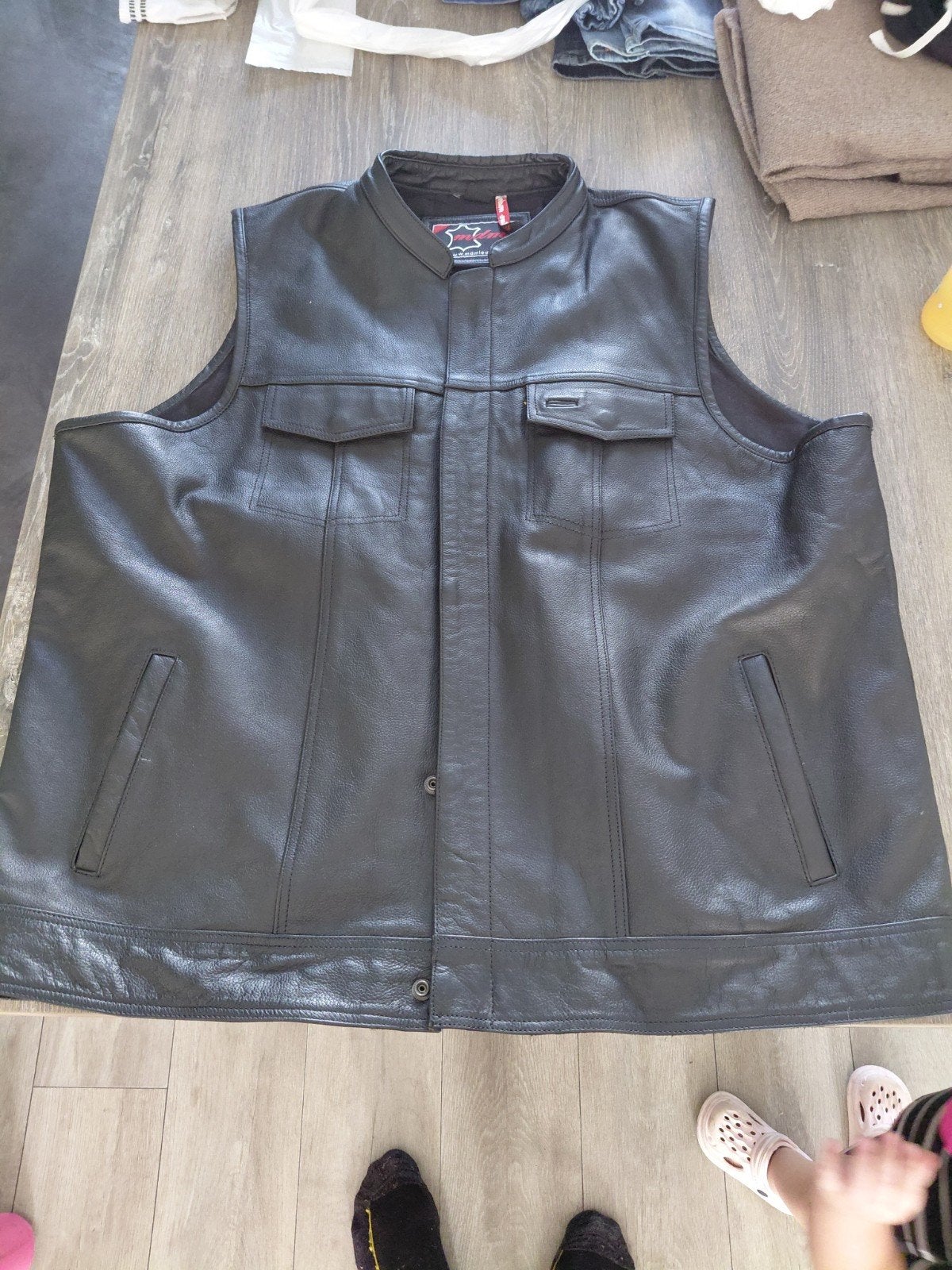 motor hesje heren, Ophalen, Nieuw, Overige maten, Zwart