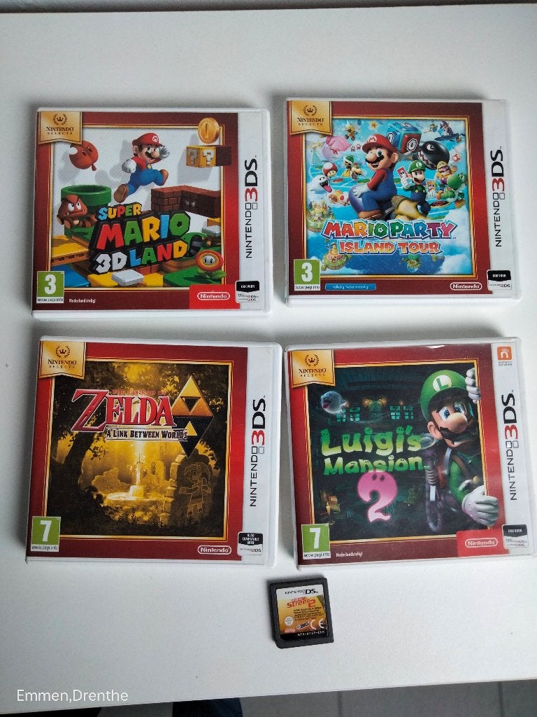 Nintendo 3DS Games: Mario, Zelda, Luigi's Mansion, Gebruikt, Overige genres, 1 speler, Ophalen of Verzenden