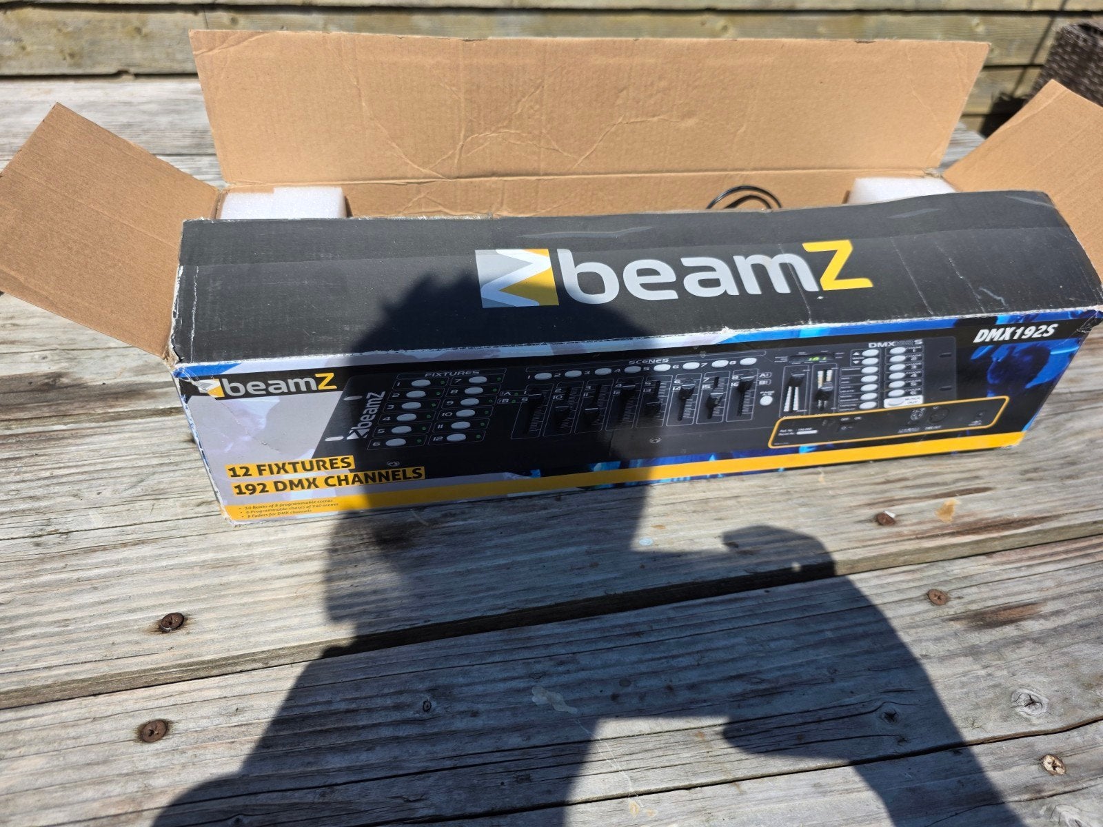 BeamZ DMX192S DMX Controller - Nieuw in doos, Ophalen of Verzenden, Zo goed als nieuw, Overige typen
