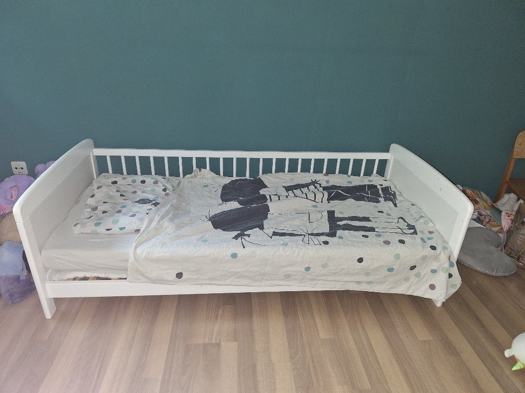 Peuterbed, Gebruikt, 70 tot 85 cm, 140 tot 160 cm, Ophalen