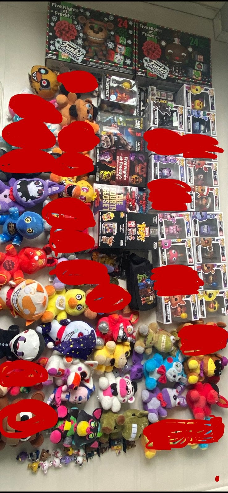 Five night’s at freddy (fnaf) mega collectie, Kinderen en Baby's, Speelgoed | Knuffels en Pluche, Ophalen of Verzenden, Overige typen