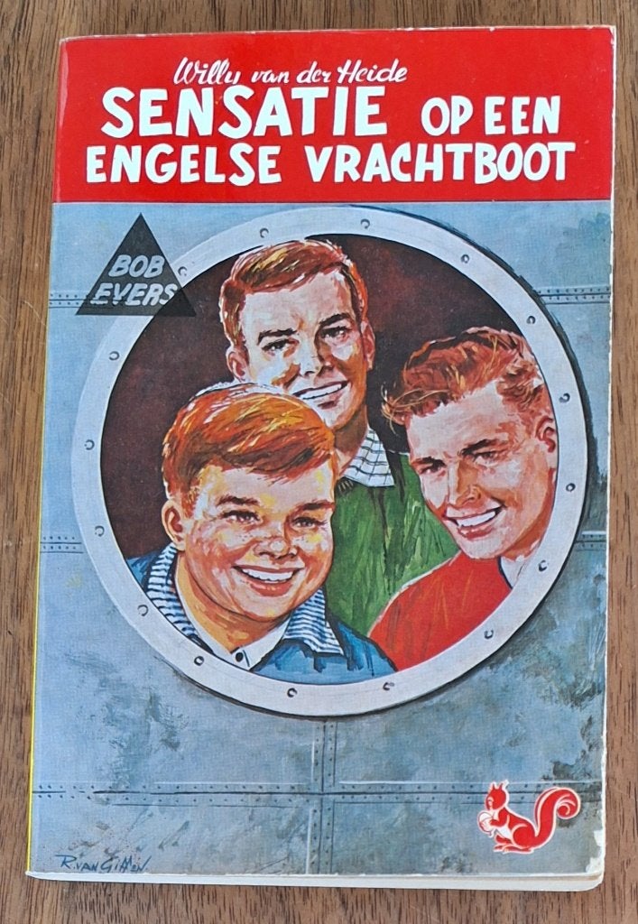 Sensatie op een Engelse vrachtboot - Willy van der Heide, Boeken, Ophalen of Verzenden, Gelezen, Willy van der Heide