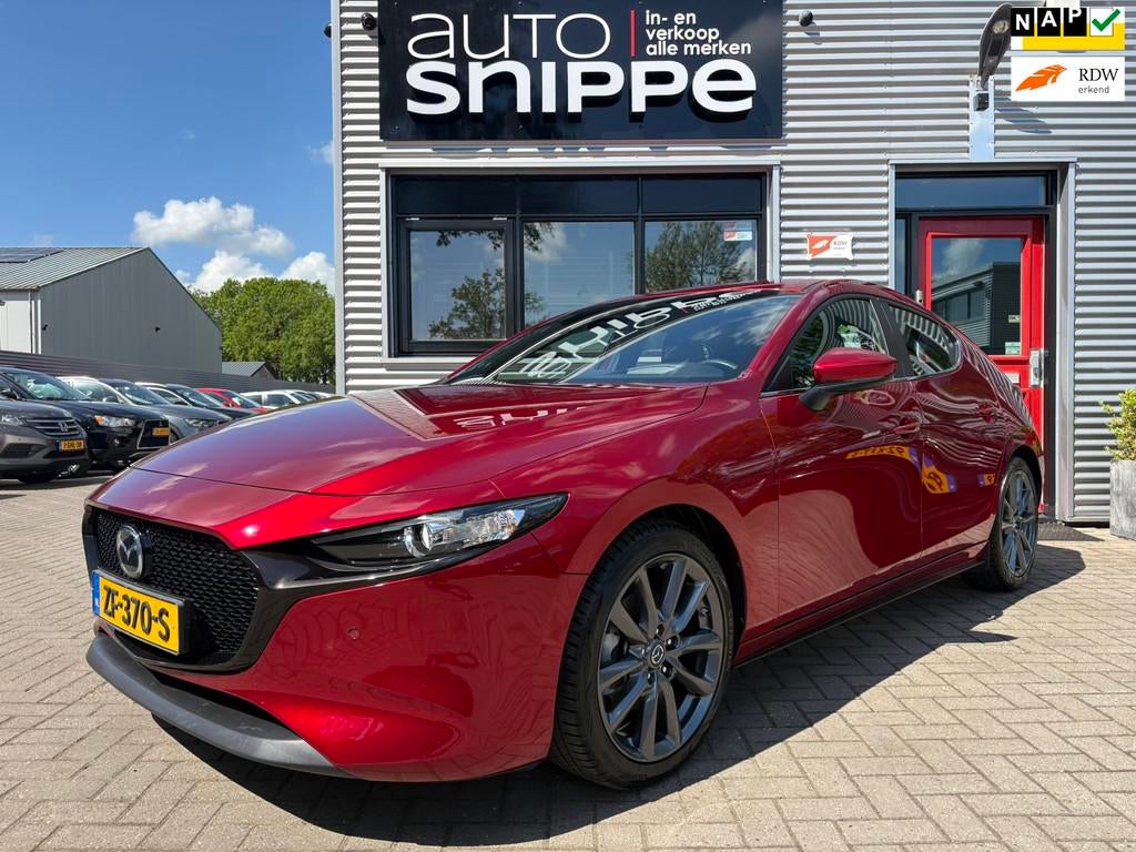Mazda 3 2.0 e-SkyActiv-G M Hybrid 122 Comfort met Bose -HEAD, Voorwielaandrijving, 1998 cc, Stof, Gebruikt
