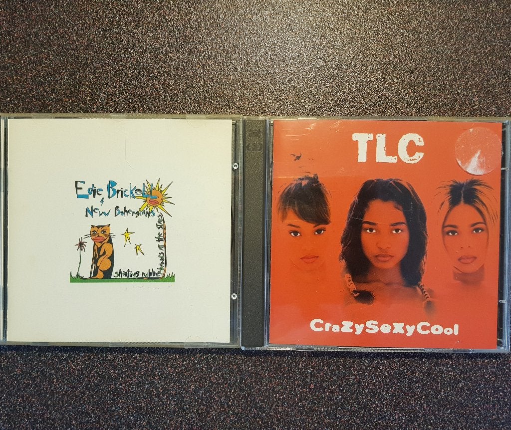 2 CD s: TLC (Crazy Sexy Cool) + Edie Brickell (What I am), Ophalen of Verzenden, 1990 - 1999, Gebruikt