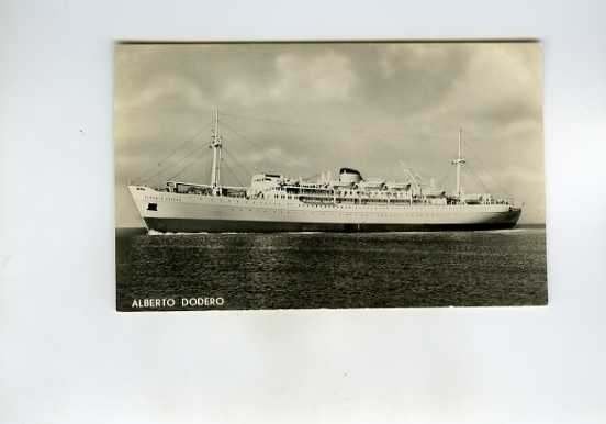 VLISSINGEN-werf de schelde- ALBERTO DODERO-LONDON HARMONY, Verzamelen, Ophalen of Verzenden, 1940 tot 1960, Zuid-Holland