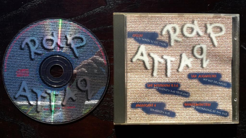 CD - Rap Attaq - Hiphop Rap, Ophalen of Verzenden, 1985 tot 2000, Zo goed als nieuw