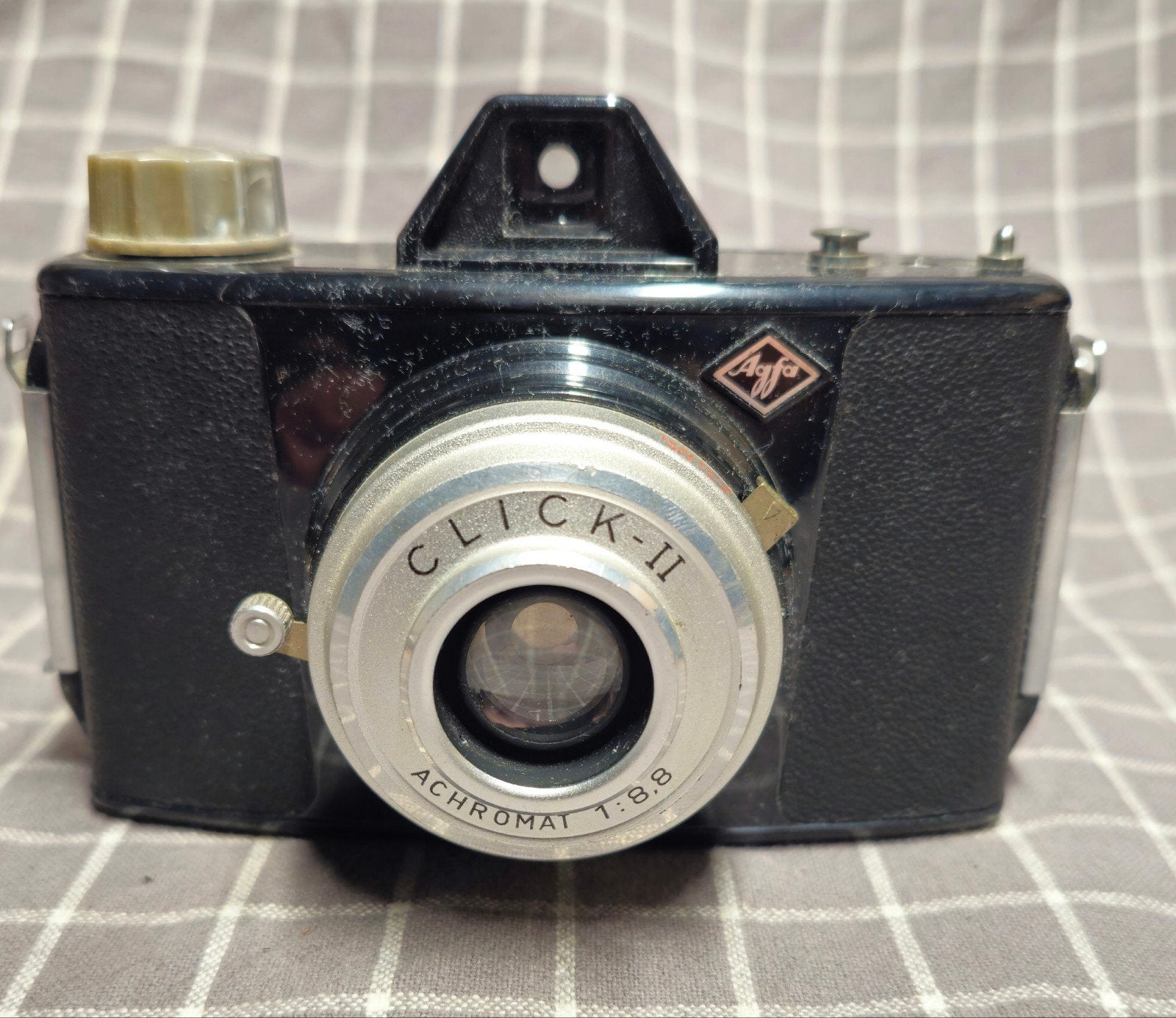 Vintage Agfa Click II Camera - Klassieke Fotografie, Ophalen of Verzenden, Gebruikt, Compact, Overige Merken
