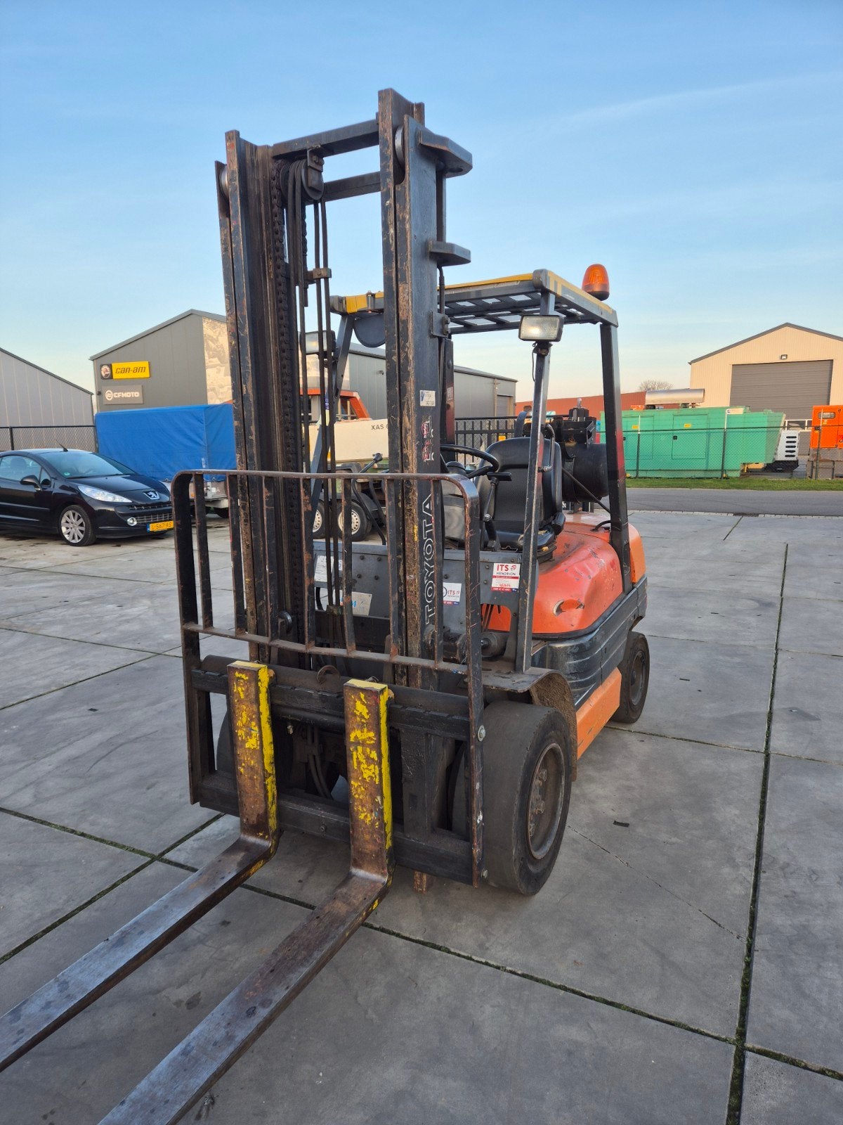 Toyota 3 ton lpg heftruck, LPG, 3000 tot 4000 kg, Heftruck, Ophalen of Verzenden