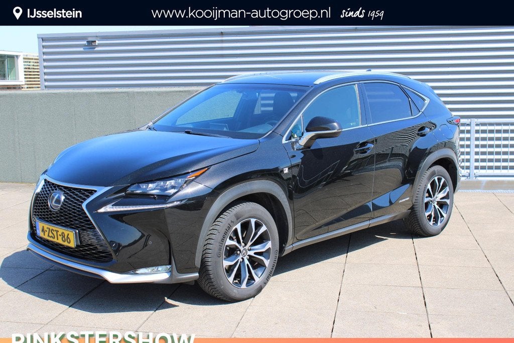 Lexus NX 300h AWD F Sport Line Lederen bekleding / Stoelverw, Auto's, Lexus, Automaat, Gebruikt, Euro 6, Bedrijf
