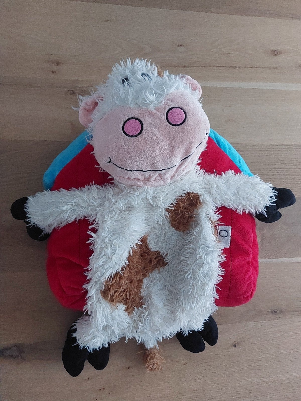 Knuffel & kussen Happy Napper koe, Kinderen en Baby's, Speelgoed | Knuffels en Pluche, Overige merken, Ophalen of Verzenden, Zo goed als nieuw