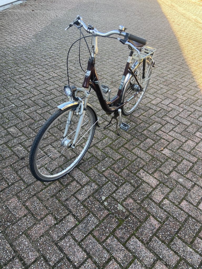 zeer nette damesfiets, Velgrem, 47 tot 50 cm, Versnellingen, Zo goed als nieuw