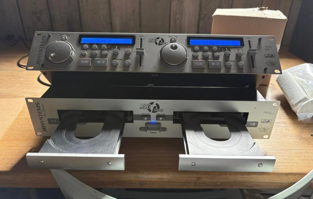 JB Systems MCD580 dubbele CD speler MP3, Ophalen of Verzenden, Gebruikt, Overige merken