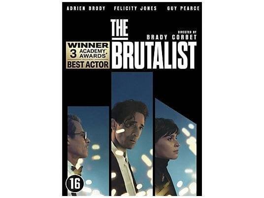 Dvd The Brutalist, 3 Oscars, dvd is NIEUW, Ophalen of Verzenden, Nieuw in verpakking, Overige gebieden, Nederlands