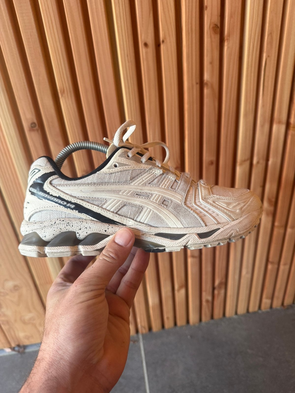Asics gel kyano 41.5, Ophalen of Verzenden, Zo goed als nieuw, Sneakers of Gympen