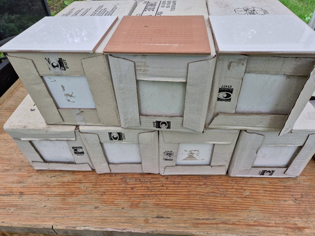 Italiaanse vloertegels wandtegels wit 15x15, Ophalen, Nieuw, Minder dan 20 cm, Wandtegels