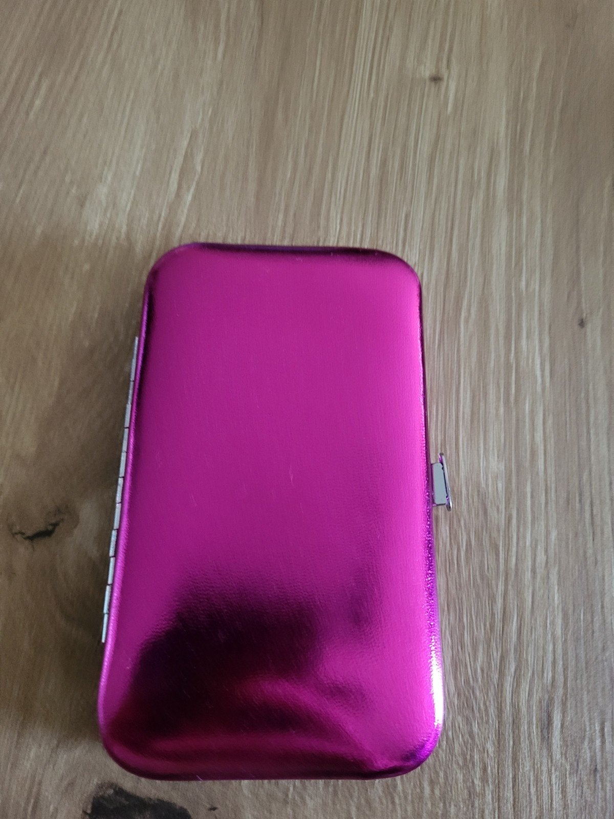 Nieuw manicureset in rose etui 7 bij 12 cm, Ophalen of Verzenden, Nieuw