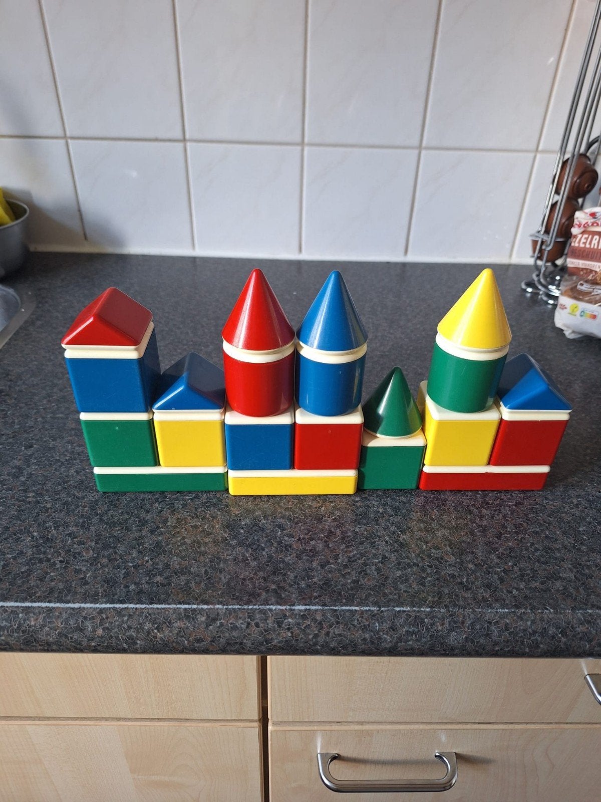 Ambi Toys Stapelblokken Kasteel, Ophalen of Verzenden