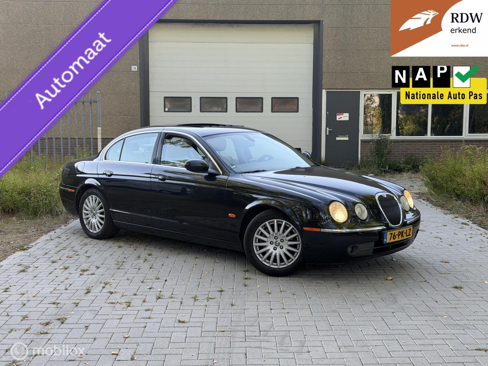 Jaguar S-type 2.5 V6 Executive Automaat|Bomvol|Dealer onderh, Automaat, Achterwielaandrijving, Gebruikt, 2497 cc
