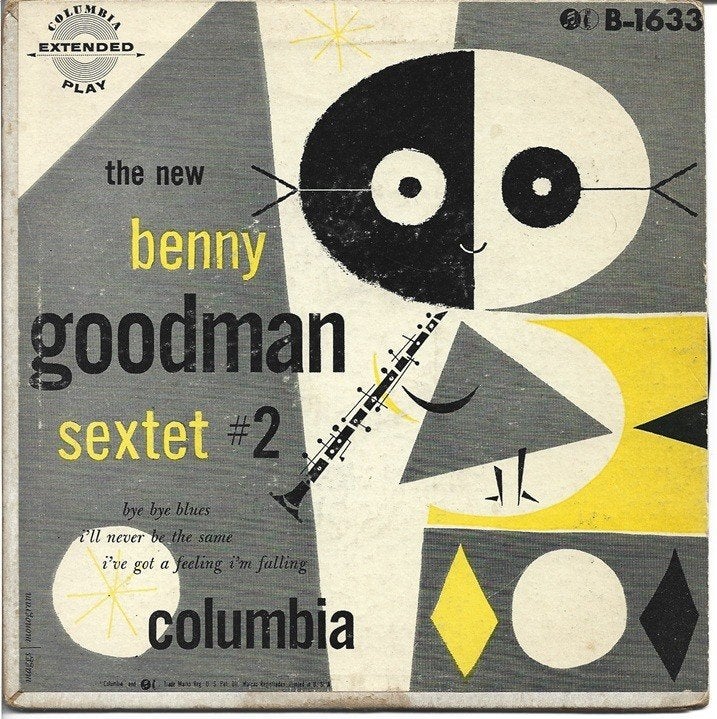 Benny Goodman Sextet – The New Benny Goodman Sextet #2, Cd's en Dvd's, Vinyl Singles, Gebruikt, Verzenden, 7 inch, EP