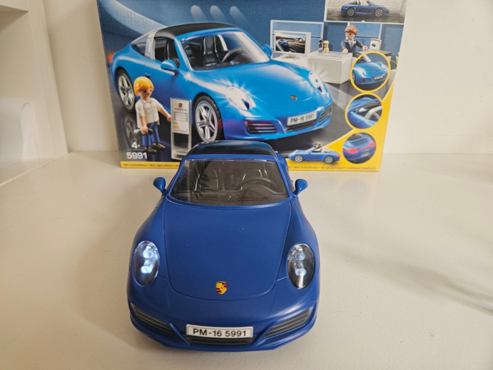 Playmobil Porsche 911 Targa 4S - Compleet en in goede staat, Ophalen of Verzenden, Zo goed als nieuw
