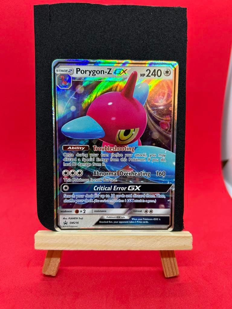 Pokémon Porygon-Z GX SM216 Promo, Ophalen of Verzenden, Zo goed als nieuw