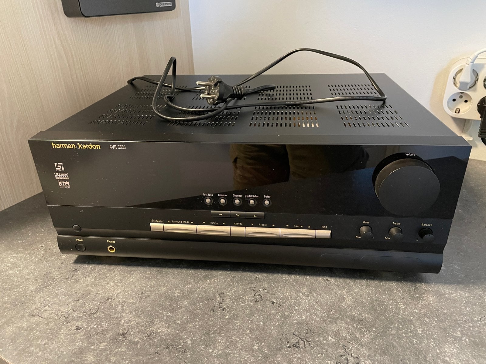 Harman Kardon AVR3550 Audio Receiver - 5.1 Surround DTS, Gebruikt, 120 watt of meer, Ophalen, Overige merken