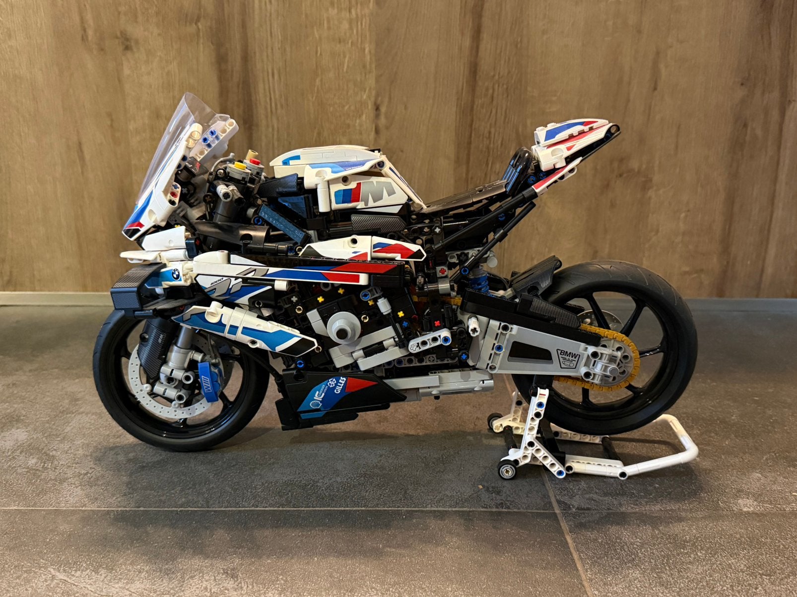 BMW 1000 RR Lego Technic, Ophalen of Verzenden, Zo goed als nieuw