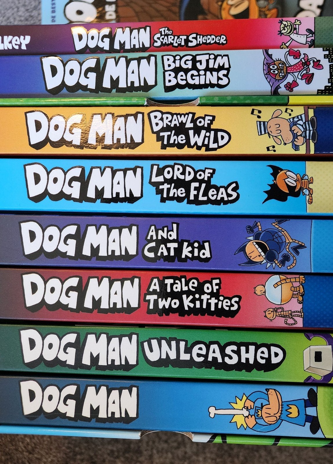 Dog Man complete serie 1-10 Engels (9/10 in het Nederlands), Ophalen of Verzenden, Zo goed als nieuw, Dav Pilkey, Fictie algemeen