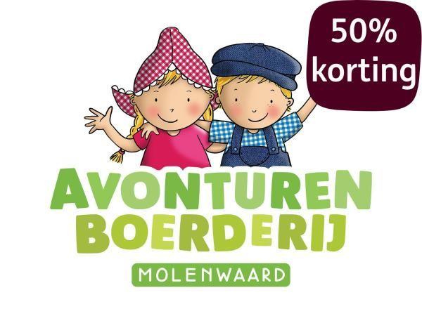 avonturenboerderij Molenwaard  50% korting, Tickets en Kaartjes, Recreatie | Pretparken en Attractieparken, Drie personen of meer