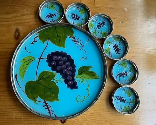 Antieke onderzetters uit Japan, Ophalen of Verzenden, Zo goed als nieuw, Glas of Kopje