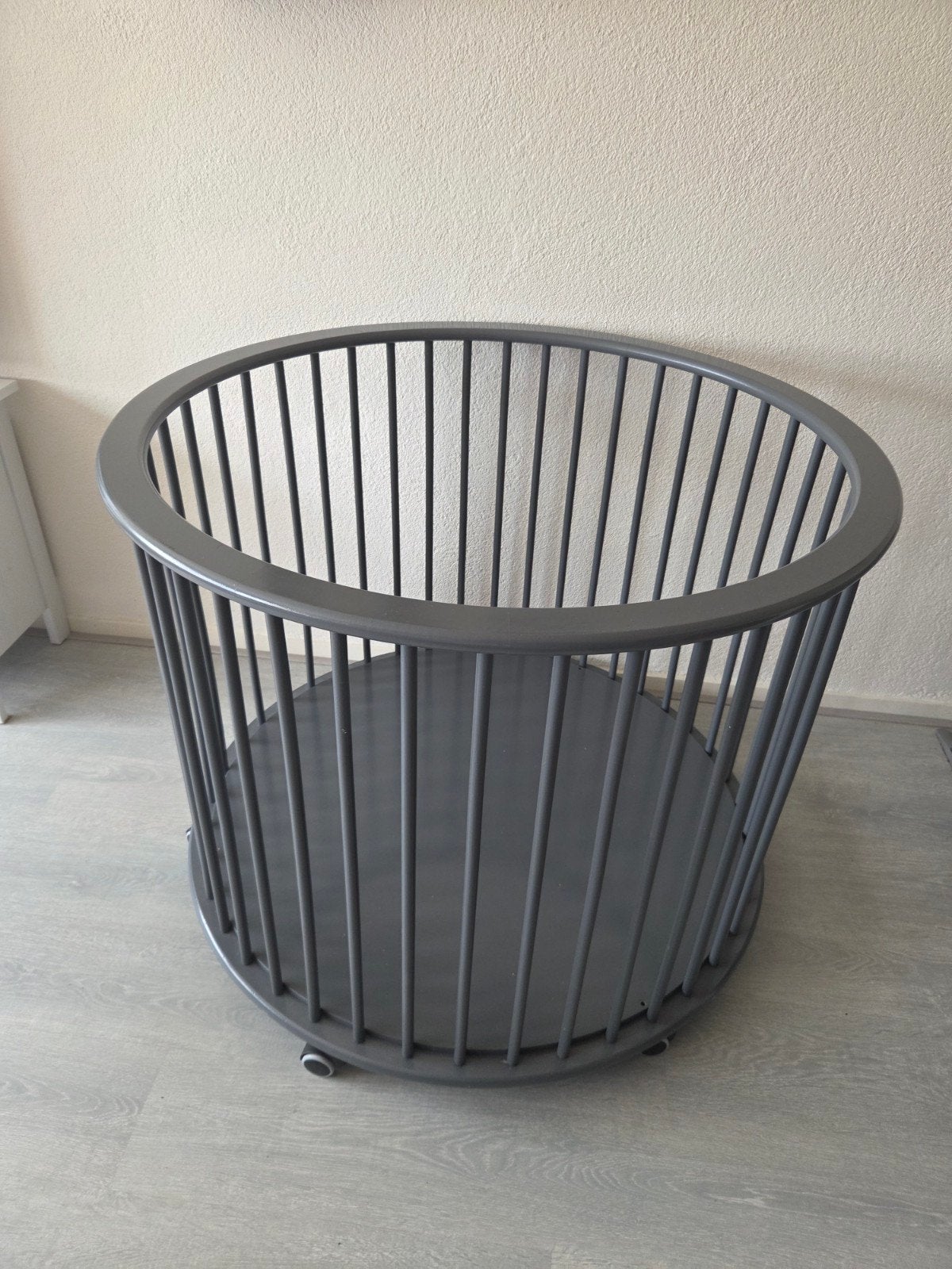 Bopita grijze ronde box, Ophalen