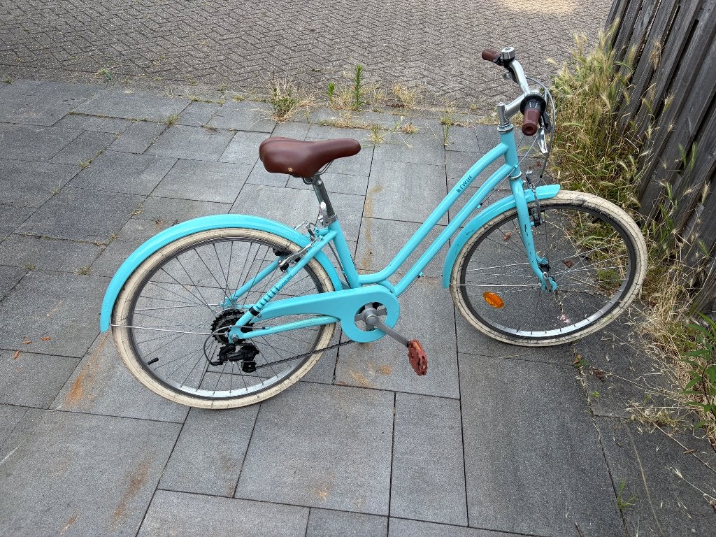 Kinderfiets BTwin 24 inch met handremmen, Fietsen en Brommers, Fietsen | Meisjes, Ophalen, Velgrem, Versnellingen, BTWIN