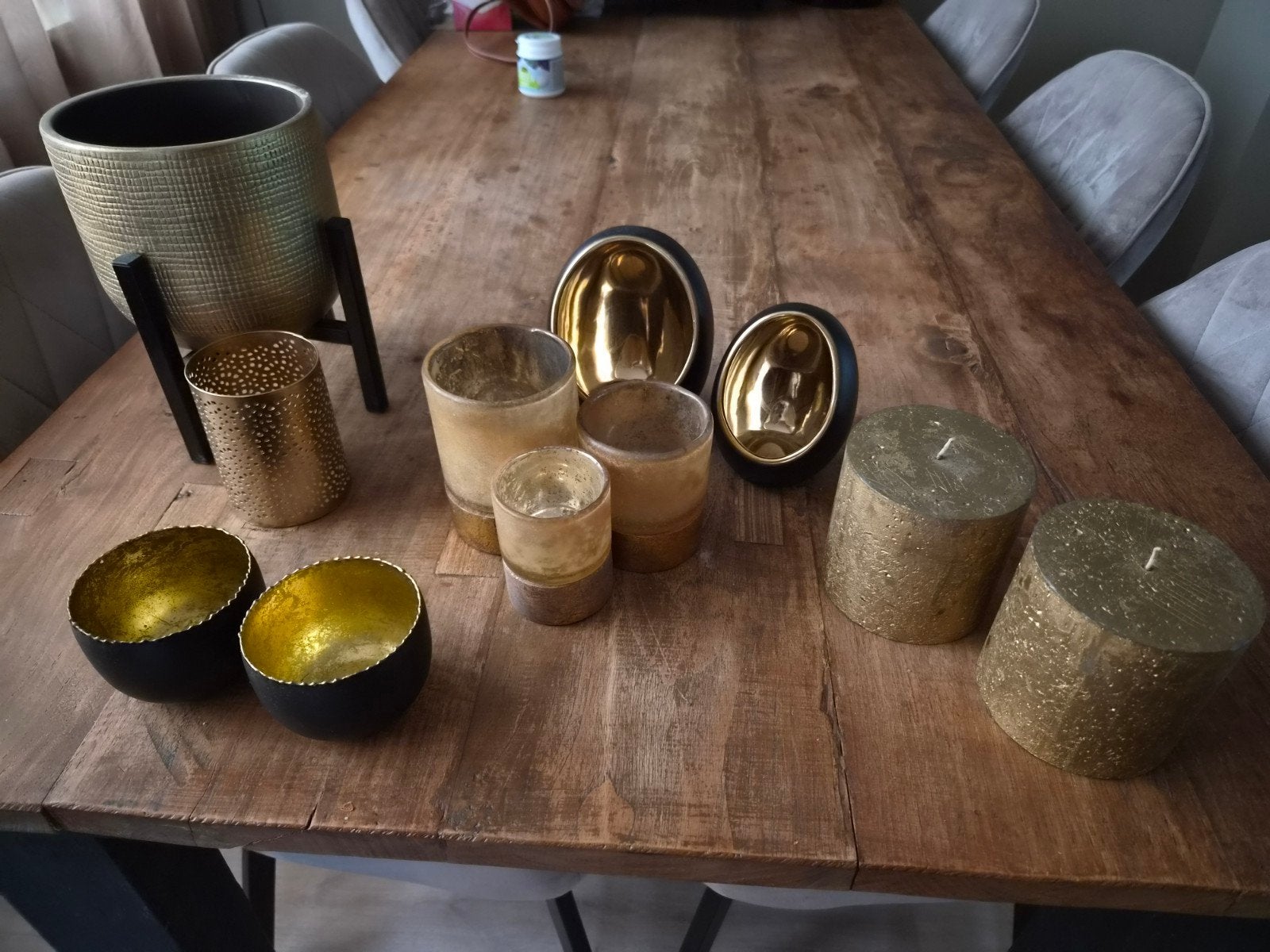 Gouden decoratie samen voor €20,-, Huis en Inrichting, Complete inboedels, Ophalen