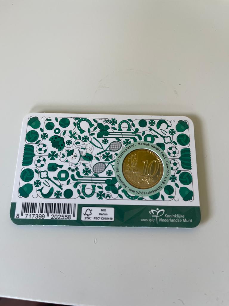 Geluksdubbeltje 2024 - Koninklijke Nederlandse Munt, Ophalen of Verzenden, Koningin Beatrix, 10 cent, Losse munt