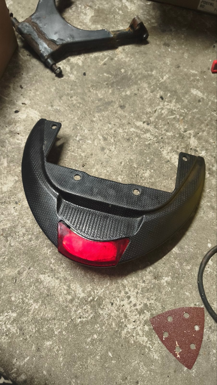 zip spoiler met achterlicht, Ophalen of Verzenden, Overige typen, Piaggio