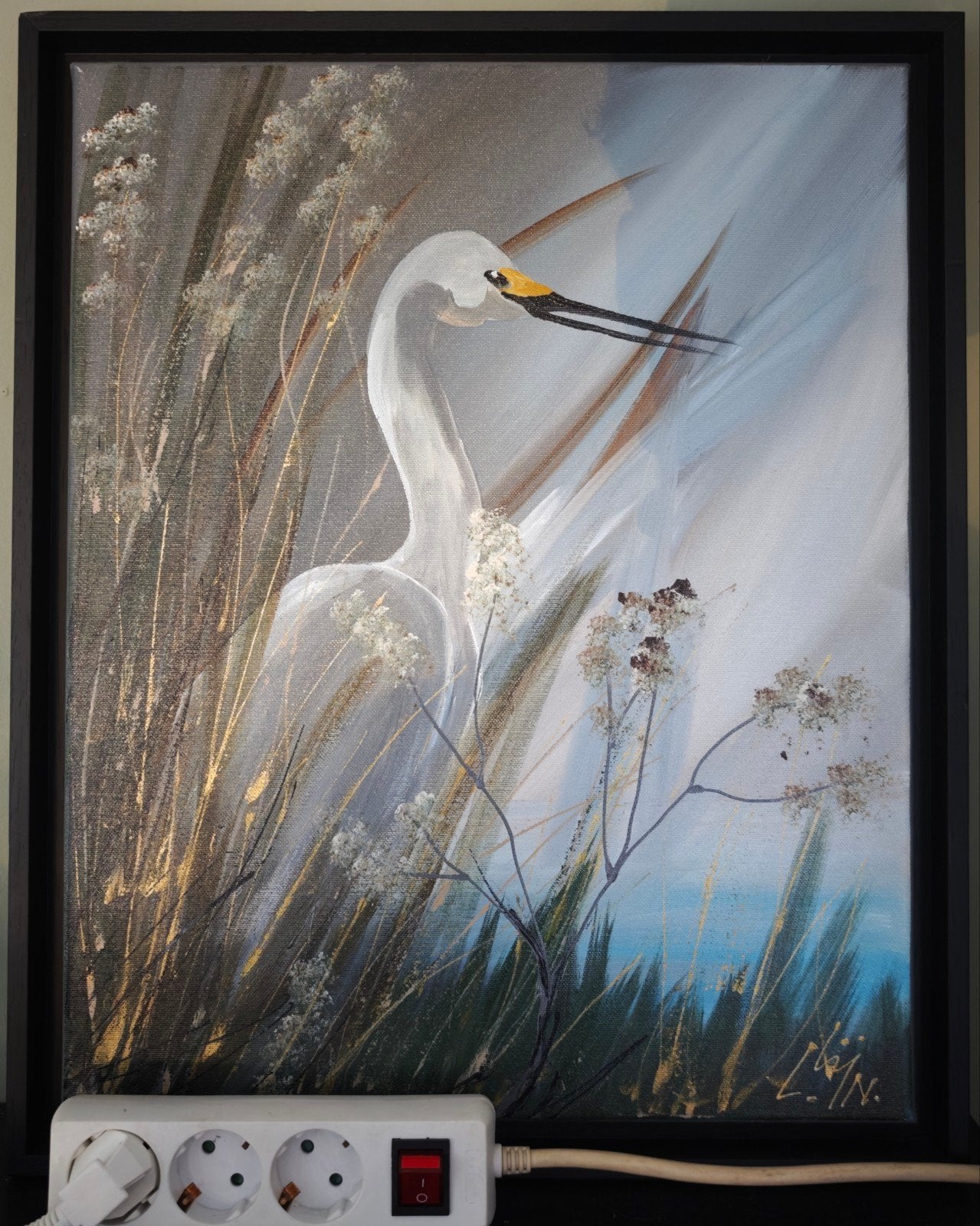 Schilderij 'Beauty of Nature' van Lineke Lijn, 50x40 cm, Antiek en Kunst, Kunst | Schilderijen | Klassiek, Ophalen of Verzenden
