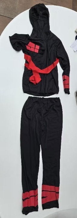Nieuw Ninja outfit mt 116 / 122, Ophalen of Verzenden, Nieuw, 122 t/m 128, Jongen
